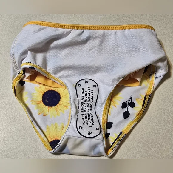 Toddler Girls 24M Swimsuit Cute 2 Piece Tankini Bathing Suit Ruffle Beach Bikini - Picture 8 of 13